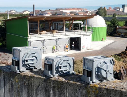Entschwefelung in Biogasanlagen: Membrankompressoren im Einsatz bei Renergon